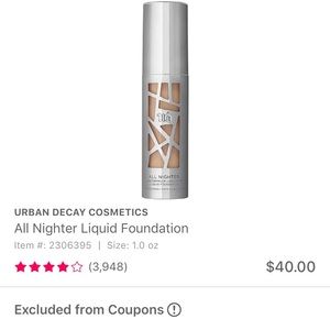 Urban decay all nighter foundation
